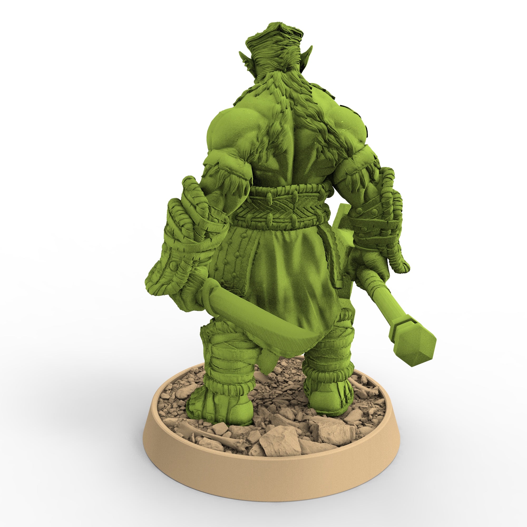 Grüne Haut – Gan'daal Rind, der Fang-Clan von Dogor, Daybreak Miniatures