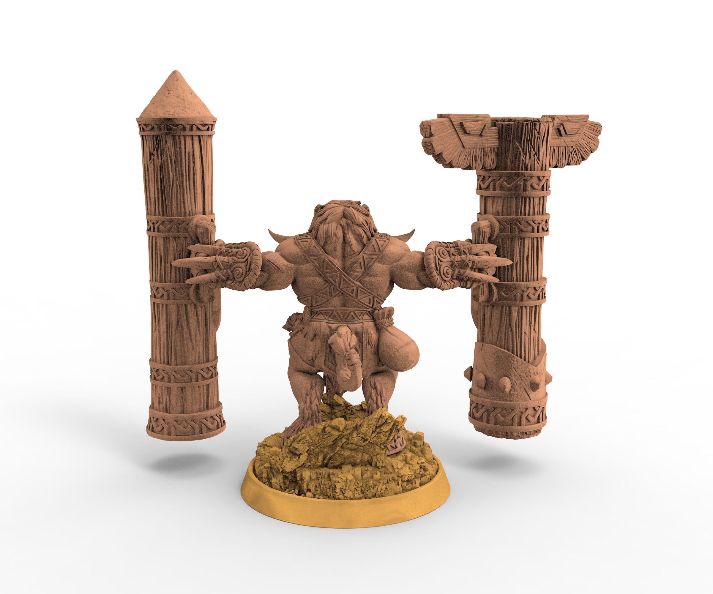 Beastmen - Jauger Bloodcrush, The Minotaurs of Fell Falls - Daybreak Miniatures