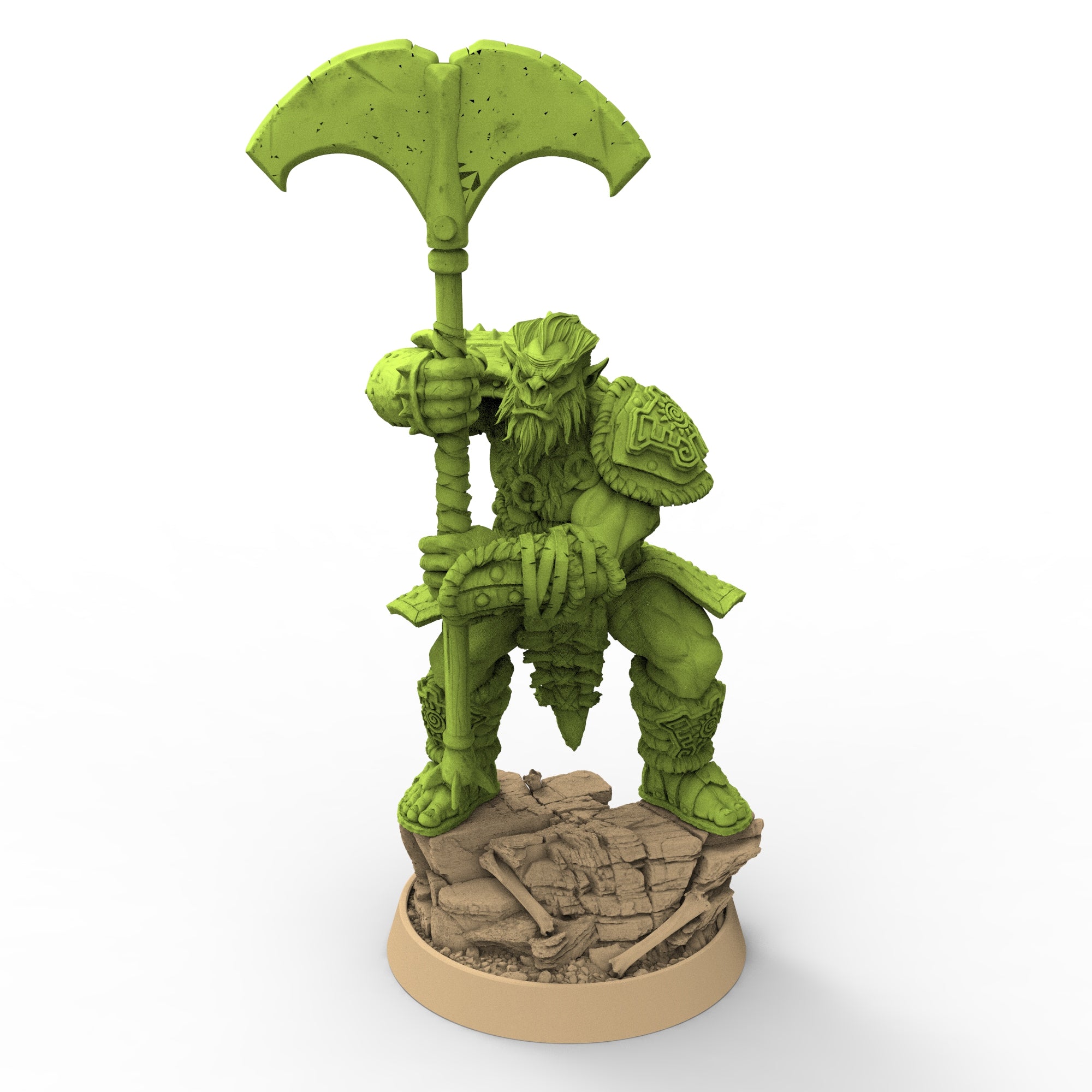 Green Skin - Hivaa Kantz, The Fang Clan of Dogor - Daybreak Miniatures