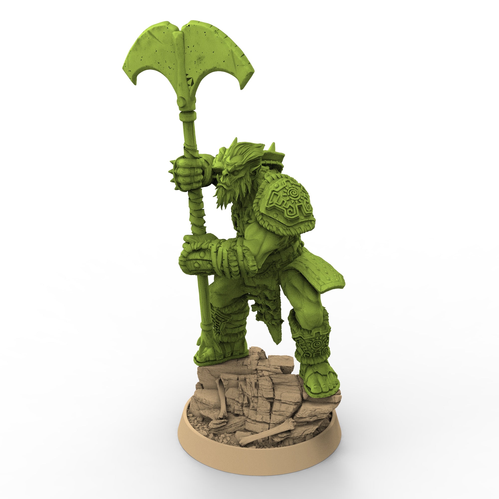 Green Skin - Hivaa Kantz, The Fang Clan of Dogor - Daybreak Miniatures