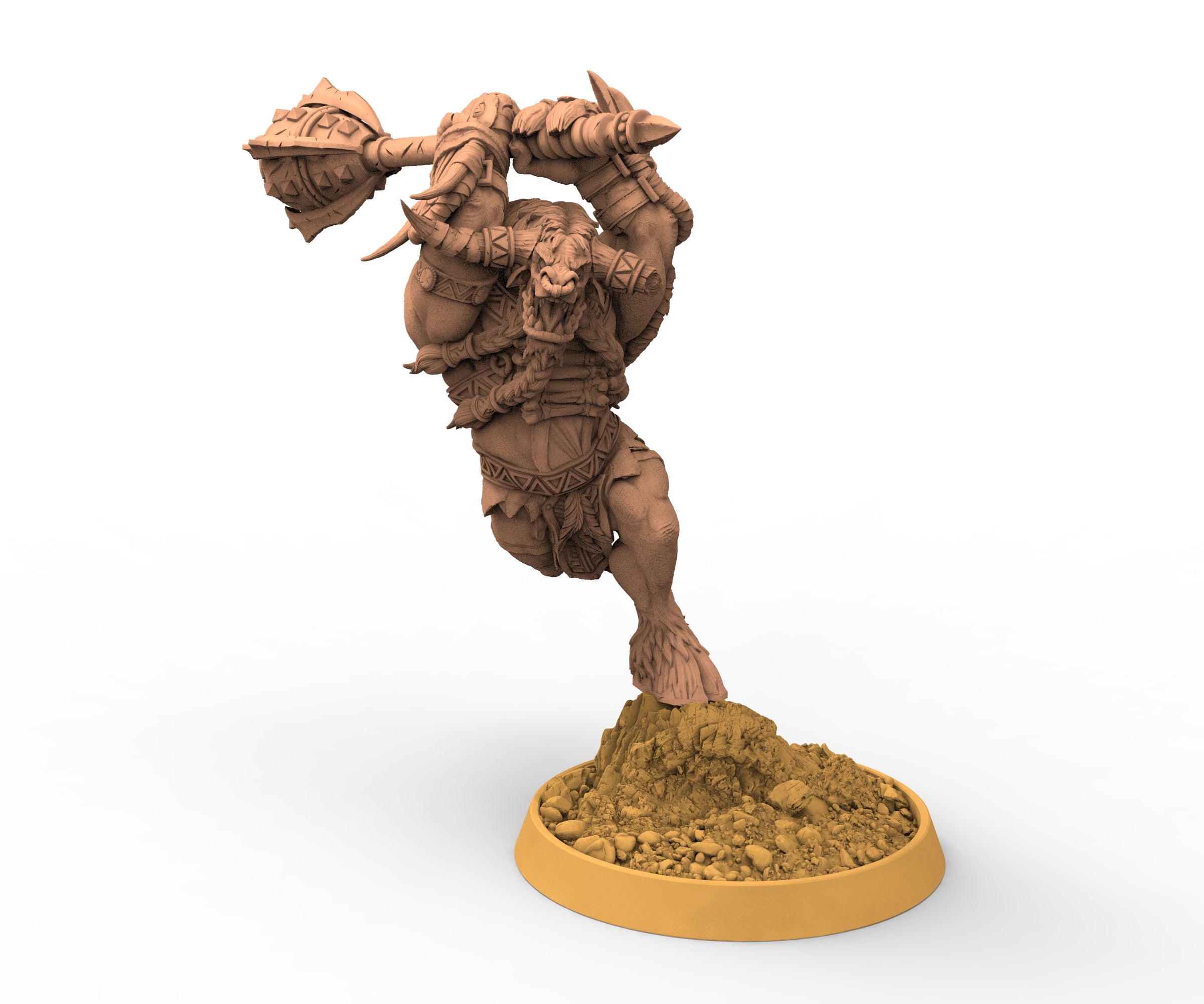 Beastmen - Marius Wrathbone, The Minotaurs of Fell Falls - Daybreak Miniatures
