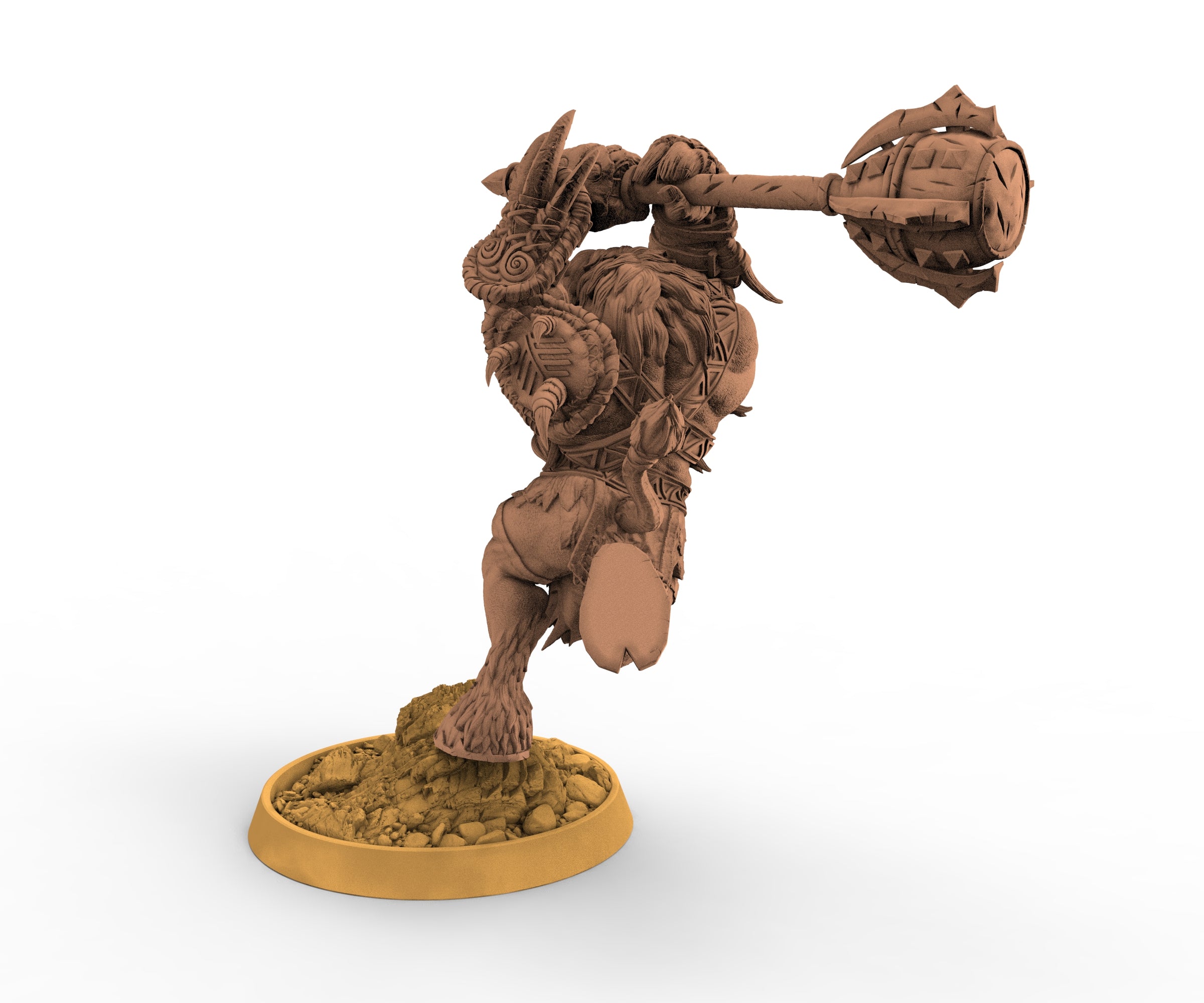 Beastmen - Marius Wrathbone, The Minotaurs of Fell Falls - Daybreak Miniatures