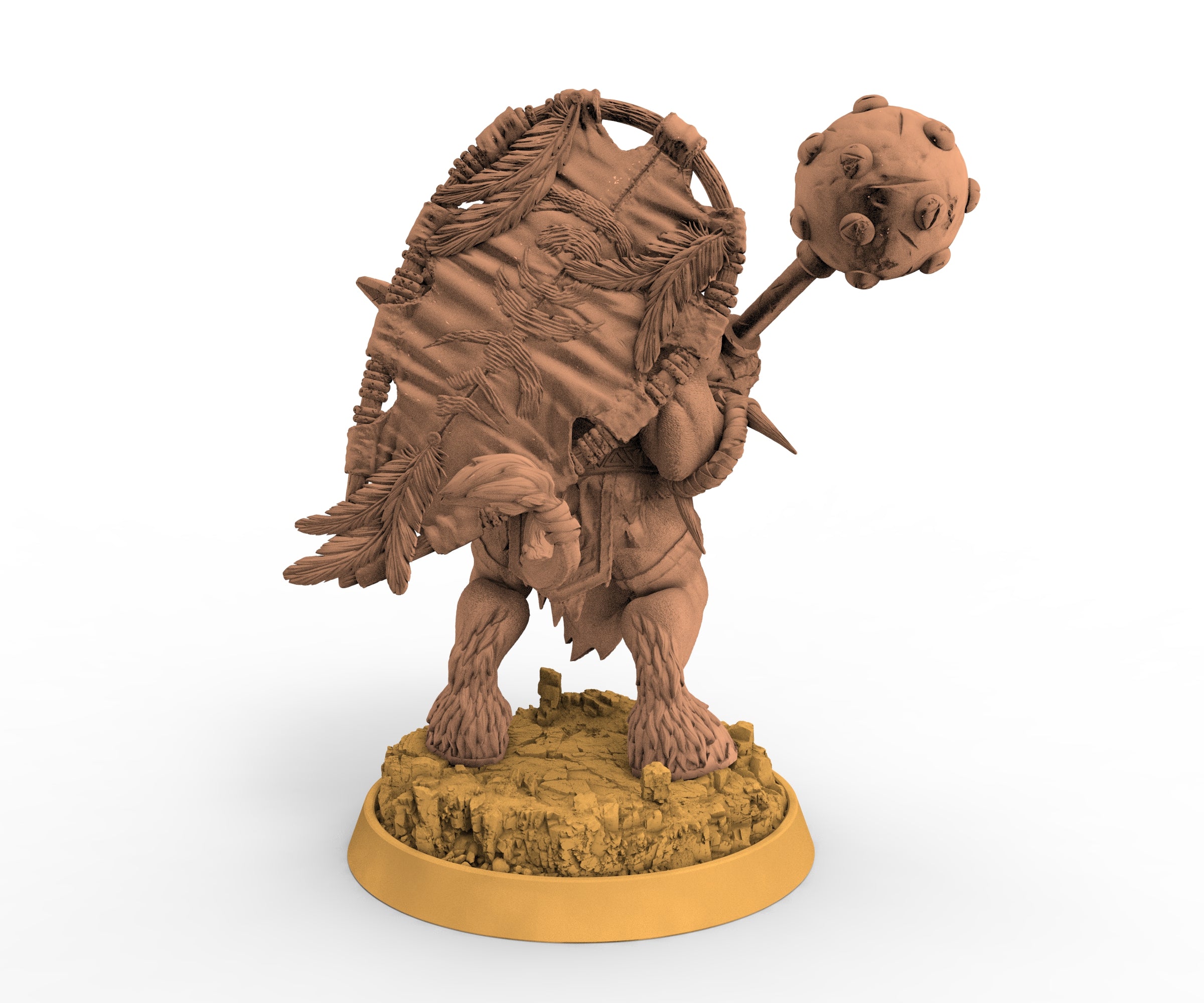 Beastmen - Mercury Redflood, The Minotaurs of Fell Falls - Daybreak Miniatures