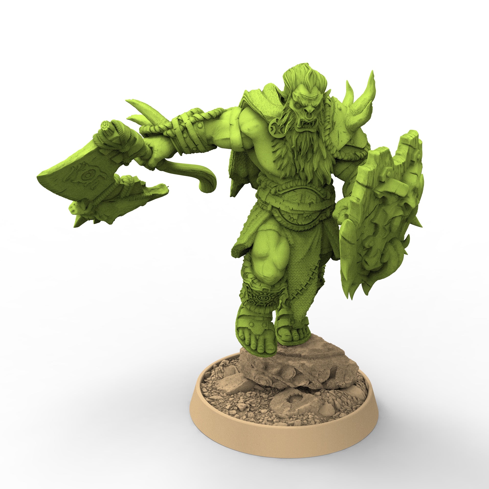 Green Skin -Oista Hung, The Fang Clan of Dogor - Daybreak Miniatures