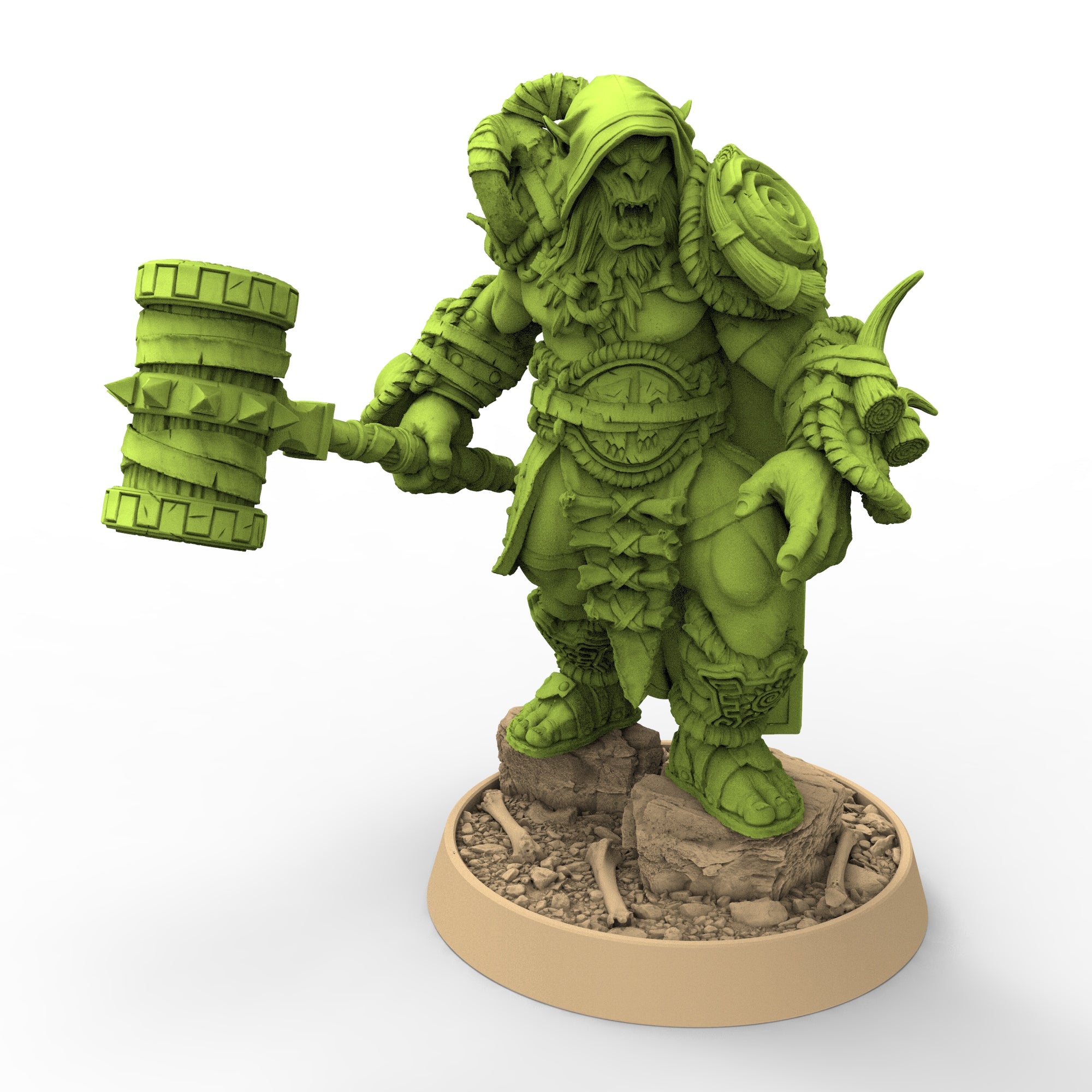 Green Skin - S’uura Sploit, The Fang Clan of Dogor - Daybreak Miniatures