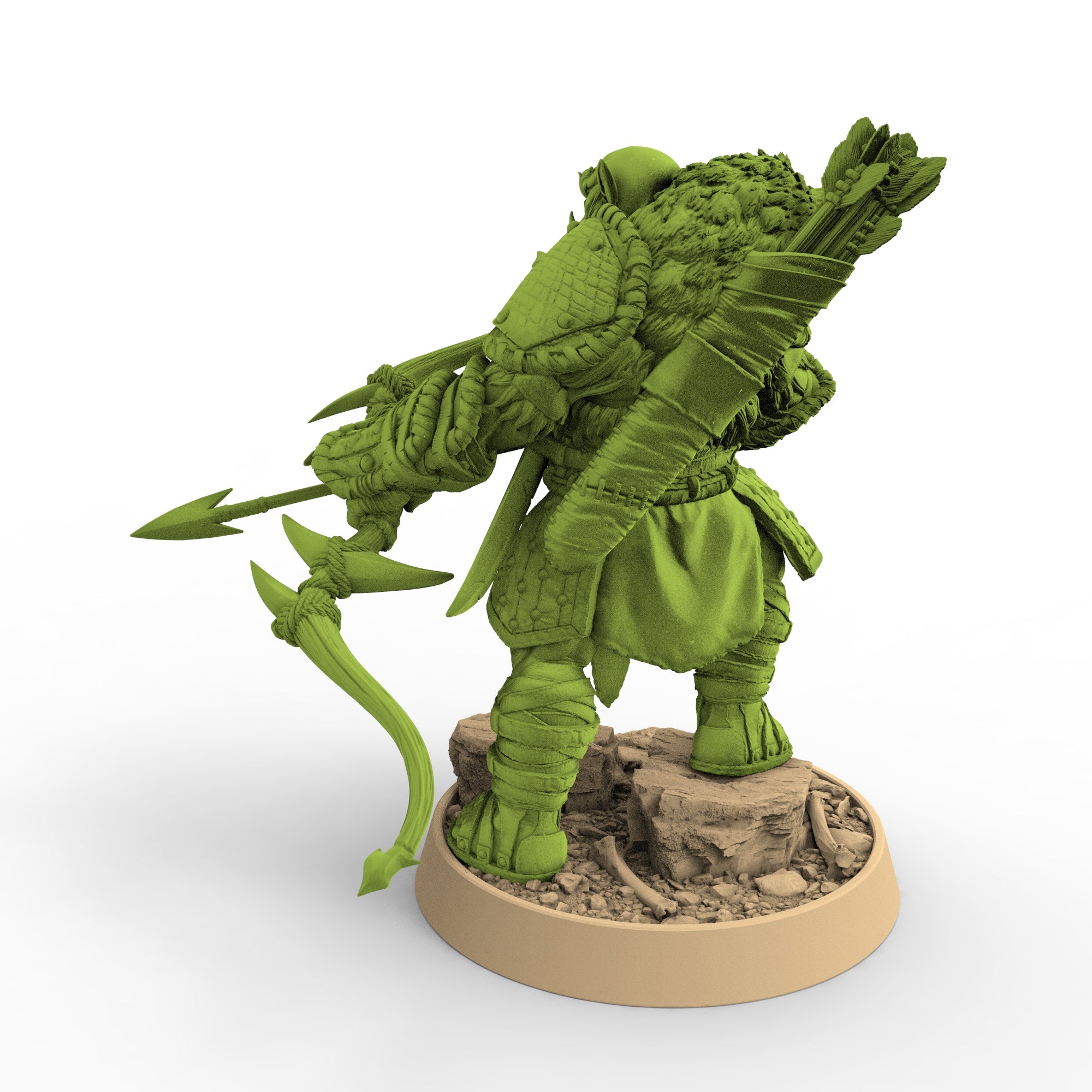 Green Skin - Senteis Problaa, The Fang Clan of Dogor - Daybreak Miniatures