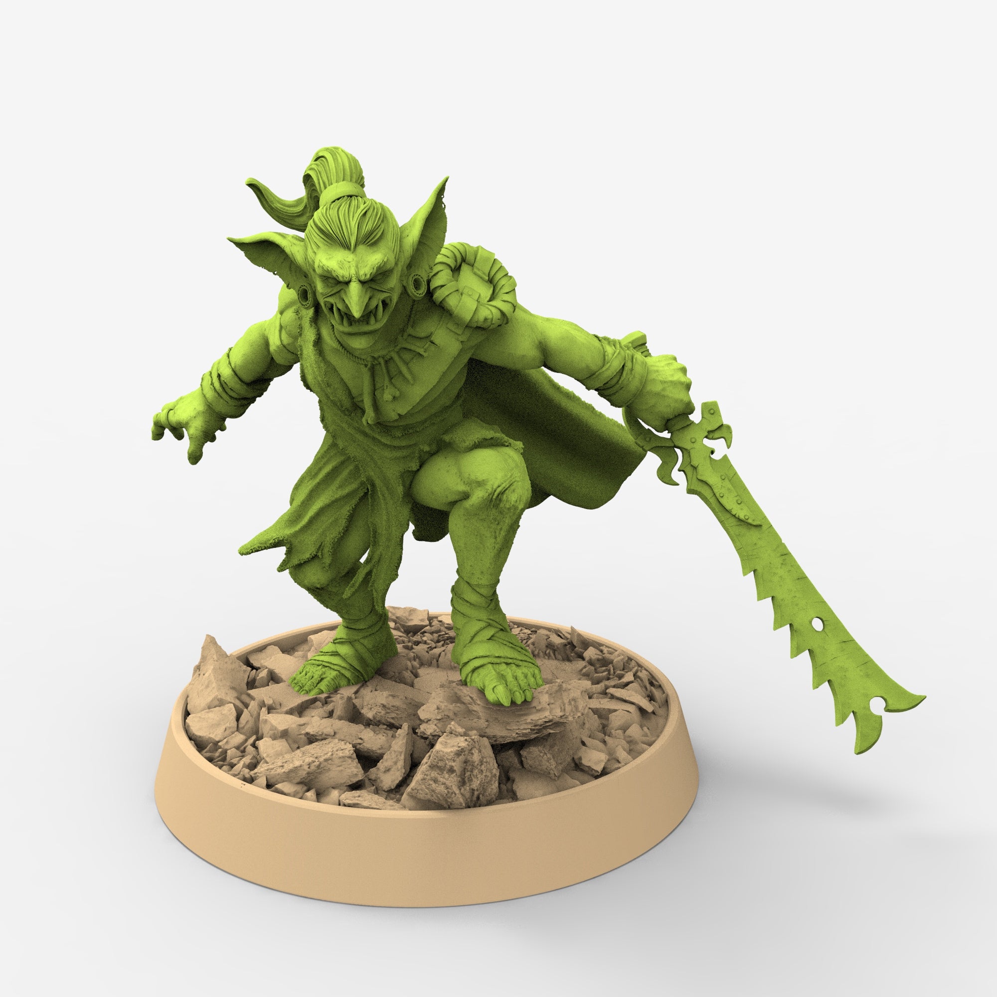 Peau verte - Egan Loordi, Les Maraudeurs à défenses de Gauntwood, miniatures de l'aube