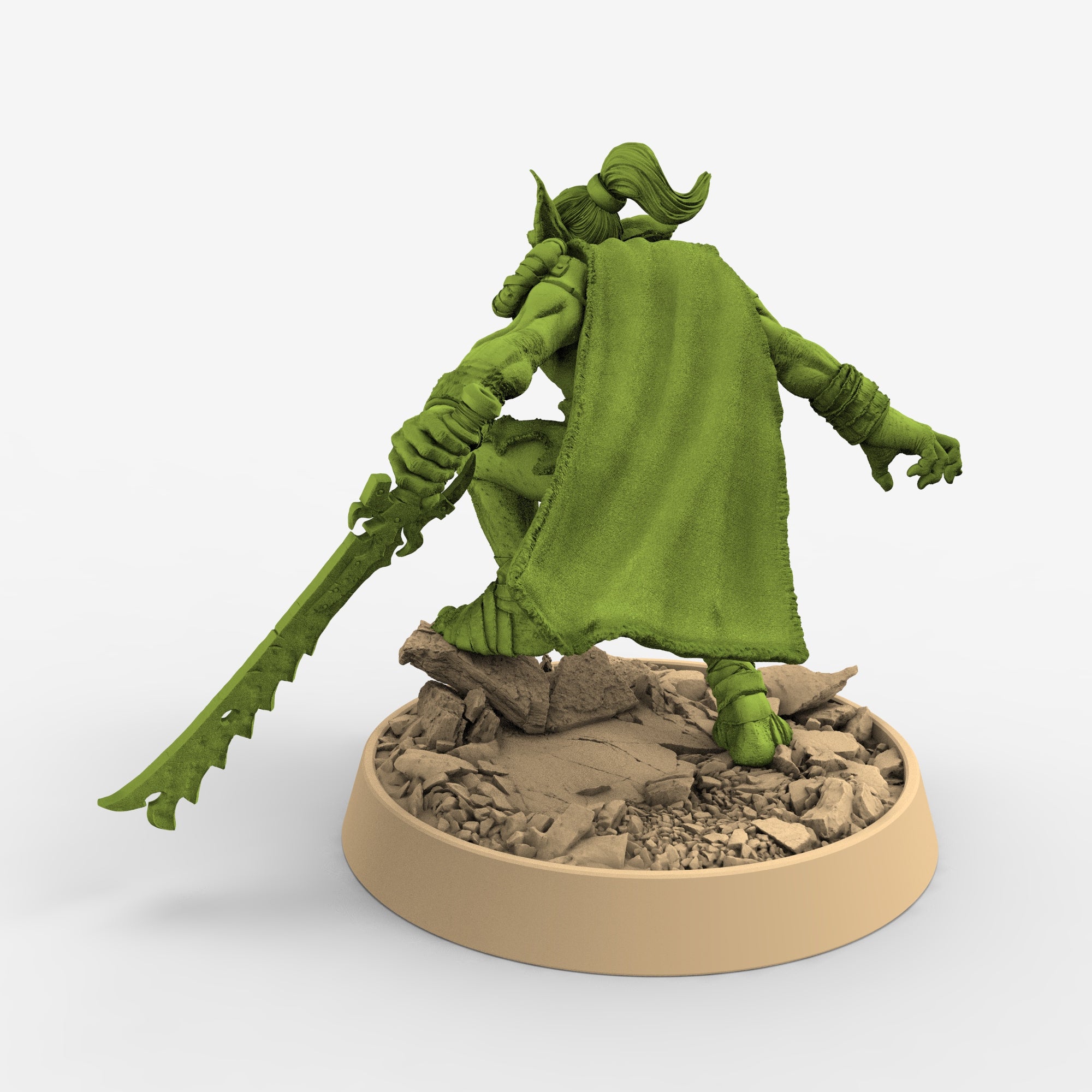 Peau verte - Egan Loordi, Les Maraudeurs à défenses de Gauntwood, miniatures de l'aube