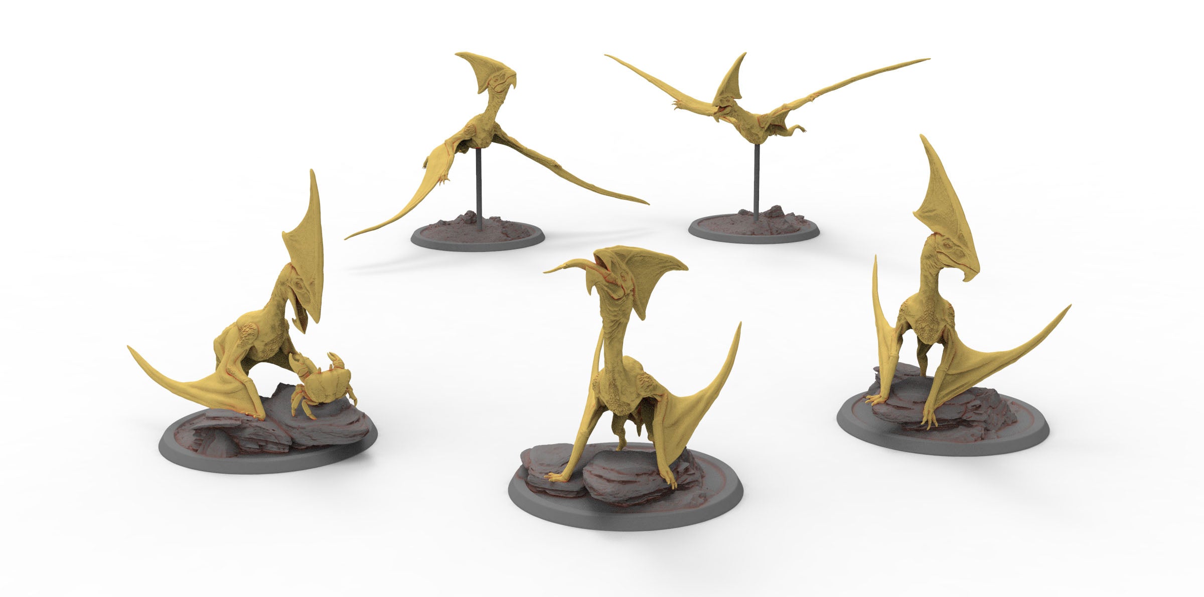 Bêtes Mystiques - Tupandactylus, créatures du monde mystique, Seigneur de l'Impression