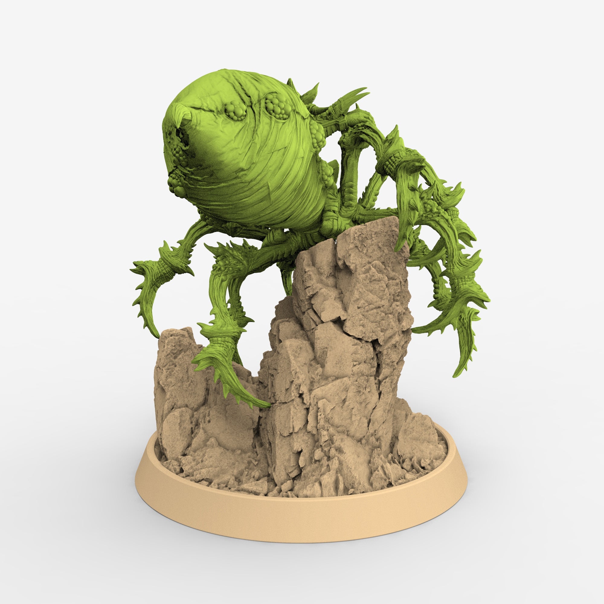 Green Skin - Havor Split on Black Webber, The Tusked Marauders of Gauntwood - Daybreak Miniatures